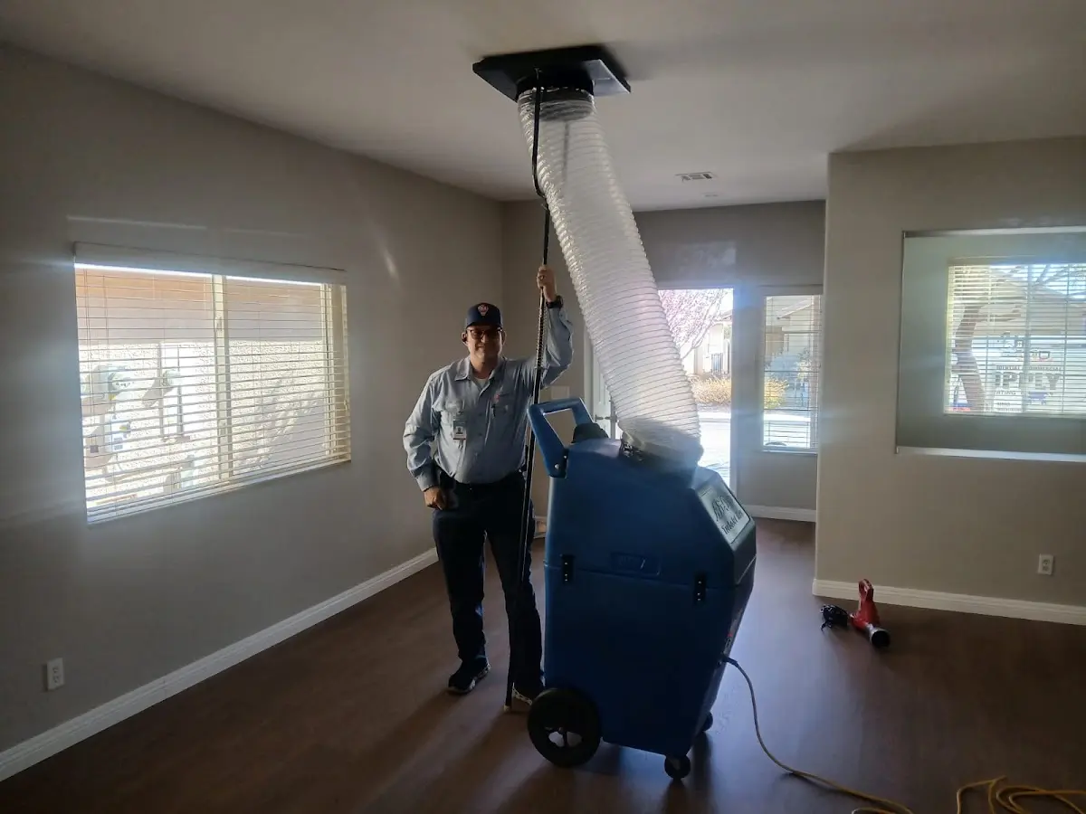 Professional Dryer Vent Cleaning work inside a Oakleaf Plantation home
